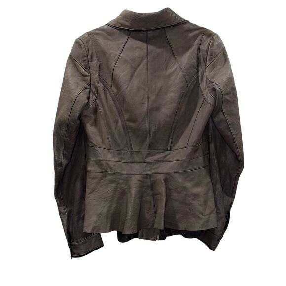 Vintage Stills 100% Lamb Leather Jacket w/ Suede Trim – Size US 8 / EU 40 Medium - Picture 2 of 14